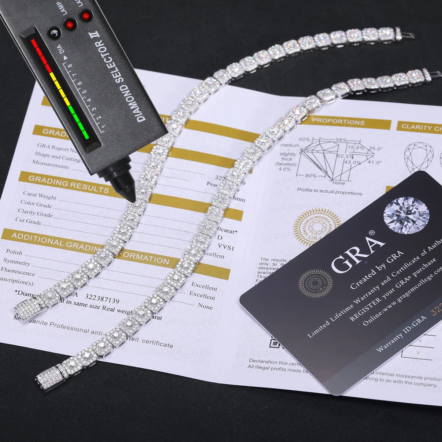 AVLON Signature Series — Oracle 6MM Moissanite Diamond Bracelet