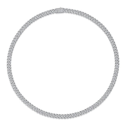 AVLON Signature Series — Utopia 8MM Moissanite Diamond Cuban Link Necklace