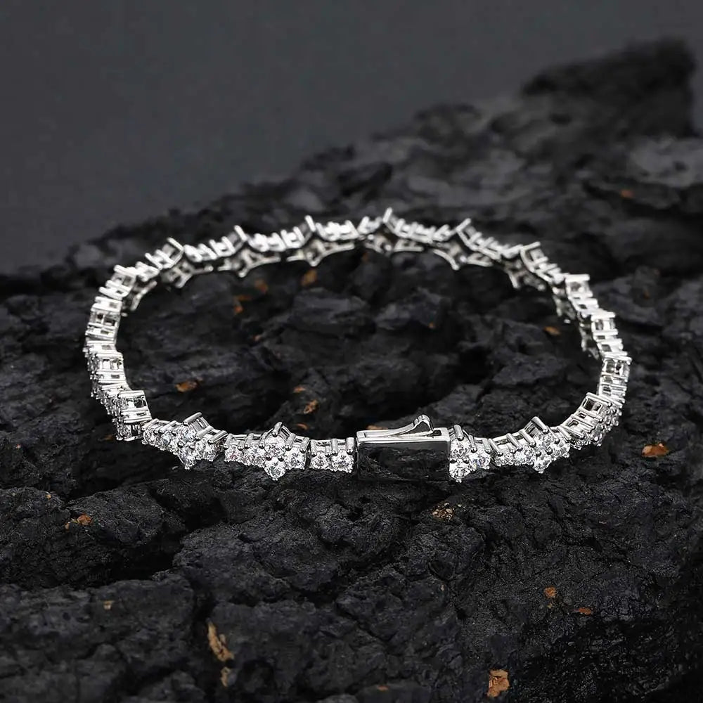 AVLON Signature Series — Mezzanine 4MM Moissanite Diamond Bracelet