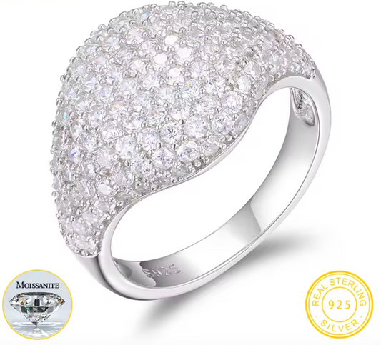 AVLON Signature Series —  Galore 1.3 MM Moissanite Diamond Ring